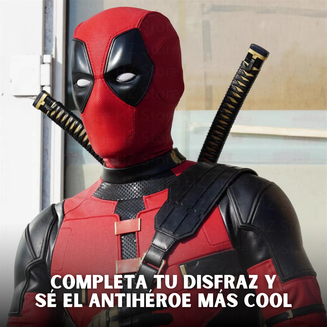 MÁSCARA ULTRA REALISTA DE DEADPOOL