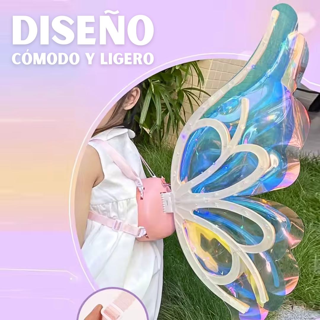 🦋ALAS DE HADA MOVIBLES CON LUCES LED✨
