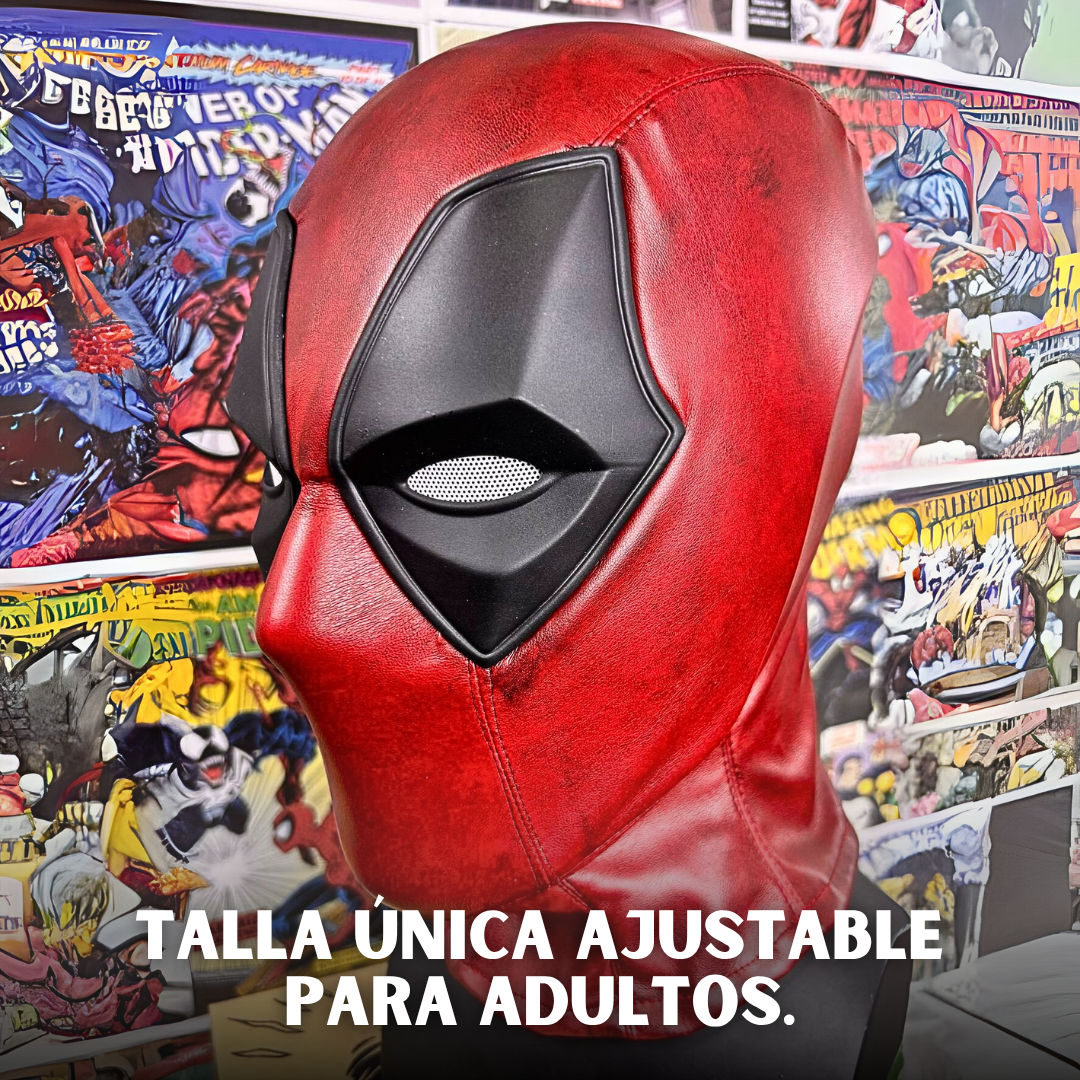 MÁSCARA ULTRA REALISTA DE DEADPOOL