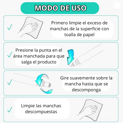 Lápiz mágico quita manchas + ENVIO GRATIS