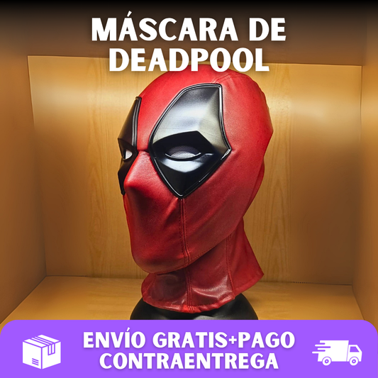 MÁSCARA ULTRA REALISTA DE DEADPOOL
