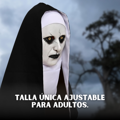 ✟MÁSCARA REALISTA DE LA MONJA👹
